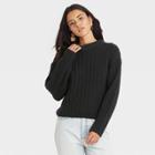 Women's Crewneck Pullover Sweater - Universal Thread Dark Gray