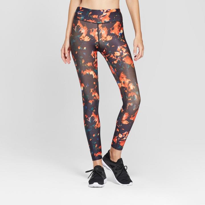 Women's Performance Floral Print Mid-rise Leggings - Joylab