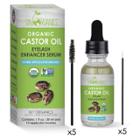 Sky Organics Eyelash Enhancer Serum Organic Castor Oil - 1 Fl Oz,