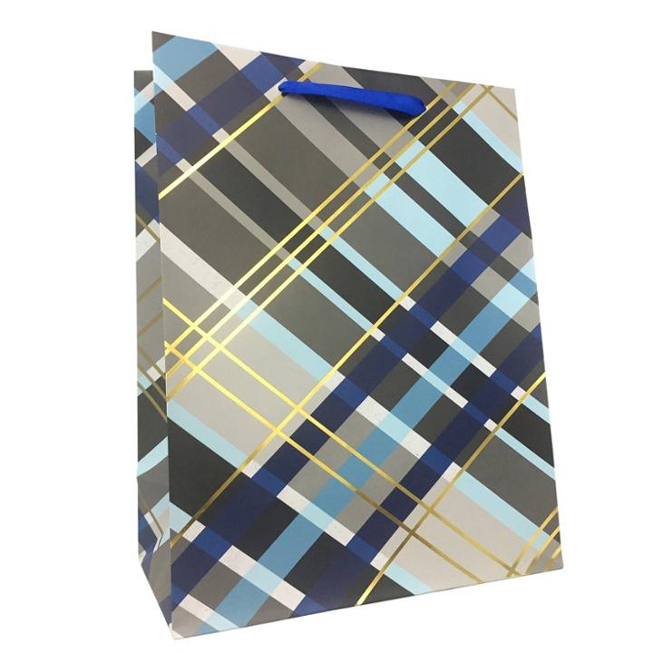 Spritz Large Plaid Cub Gift Bag -