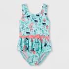 Toddler Girls' Mermaid One Piece Swimsuit - Just One You Made By Carter's Blue