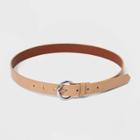Women's Round Buckle Belt - A New Day Melon Ice