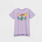 Girls' Nickelodeon Rugrats Short Sleeve Graphic T-shirt - Purple