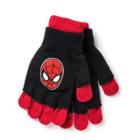 Kids' Spider-man Double Layer Gloves Black/red