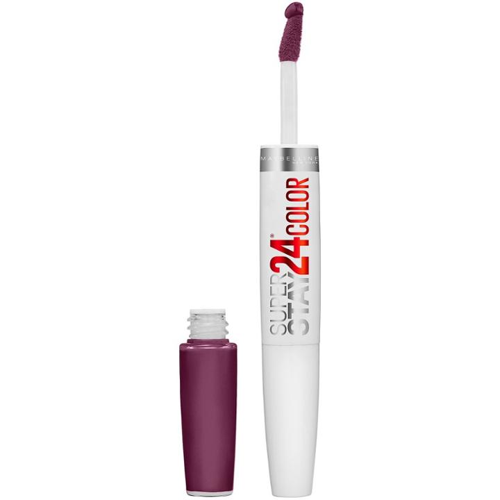 Maybelline Superstay 24 2-step Liquid Lipstick Extreme Aubergine