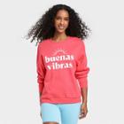 Iml Women's Buenas Vibras Graphic Sweatshirt - Coral
