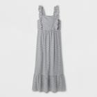 Girls' Stripe Maxi Dress - Cat & Jack Black/white