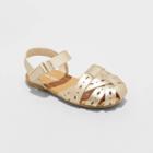 Toddler Girls' Elysia Sandals - Cat & Jack Gold