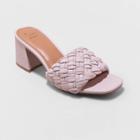 Women's Dorothy Slide Heels - A New Day Lavender