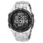 Men's Pulsar Digital World Time Chronograph - Silver Tone - Pq2001
