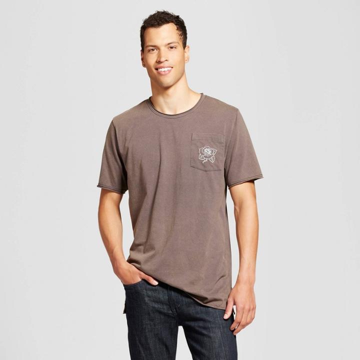 Jackson Men's Embroidered Pocket T-shirt Vintage Black