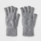 Men's Fingerless Gloves - Goodfellow & Co Heathered Gray