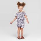 Toddler Girls' Leopard Spot Romper - Cat & Jack Pink