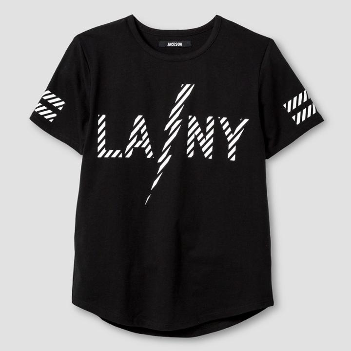 Jackson Boys' La Ny T-shirt - Black