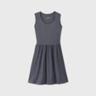 Women's Sleeveless Babydoll Dress - Universal Thread Gray M, Women's,