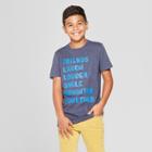 Boys' Friends Short Sleeve Graphic T-shirt - Cat & Jack Navy