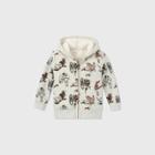 Toddler Boys' Marvel Superheroes Sherpa Lined Fleece Zip-up Hoodie - Heather Gray