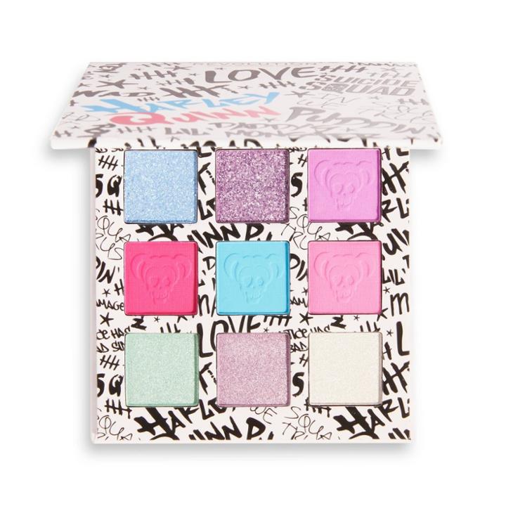 Makeup Revolution X Dc Collection - Harley Quinn Eyeshadow Palette - Daddys Little Monster