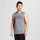 Men's Usa Graphic Tank Top - C9 Champion - Charcoal Heather