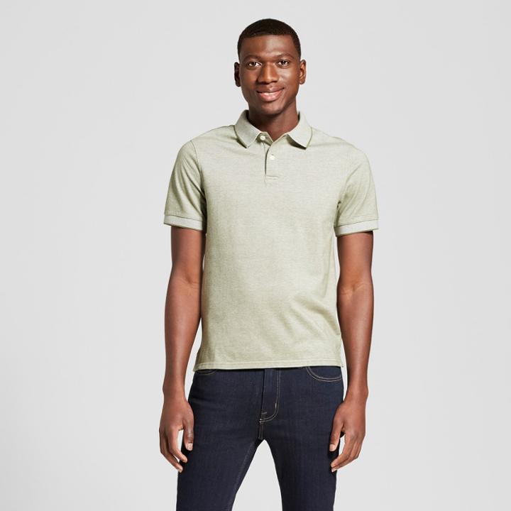 Men's Standard Fit Short Sleeve Loring Polo Shirt - Goodfellow & Co Pioneer