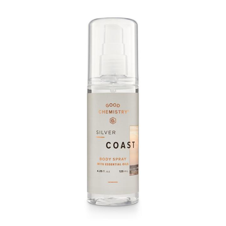 Women's Silver Coast By Good Chemistry Body Mist Unisex Body Spray