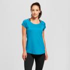 Women's Run Short Sleeve T-shirt - C9 Champion Mermaid Teal