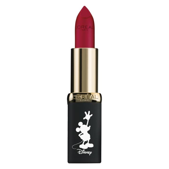 Disney L'oral Paris Mickey Mouse Collection Colour Riche Matte Lipstick Doesn't Matte-r