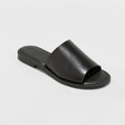 Women's Justis Slide Sandals - Universal Thread Black