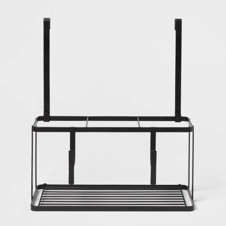 Hair Care Organizer Matte Black - Brightroom