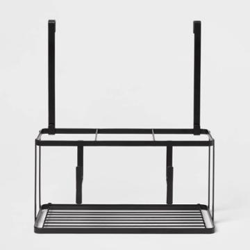 Hair Care Organizer Matte Black - Brightroom
