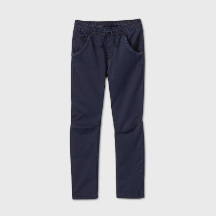 Boys' Super Stretch Jogger Fit Jeans - Cat & Jack Navy