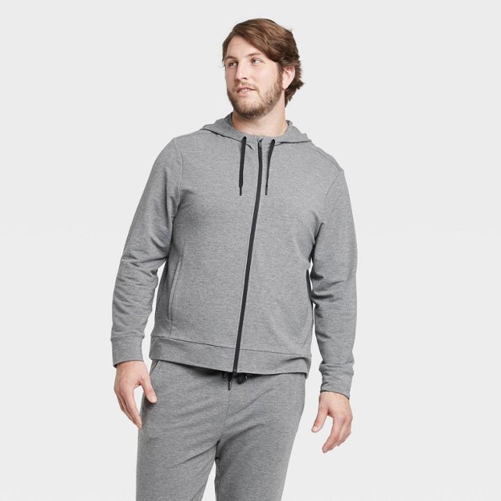 All In Motion Men's Soft Gym Hoodie Sweatshirt - All In