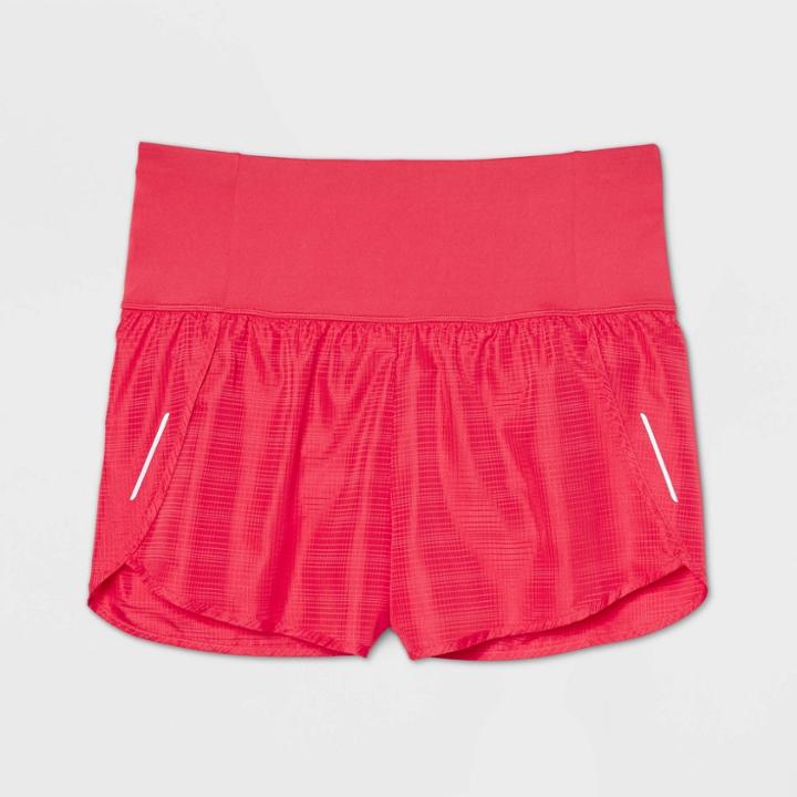 Women's High-rise Premium Run Shorts With Stash Pockets 3 - All In Motion Red