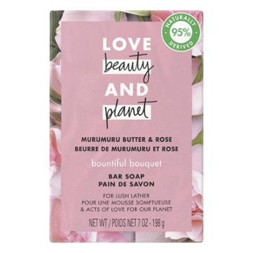Love Beauty And Planet Love Beauty & Planet Bountiful Bouquet Bar Soap Murumuru Butter & Rose