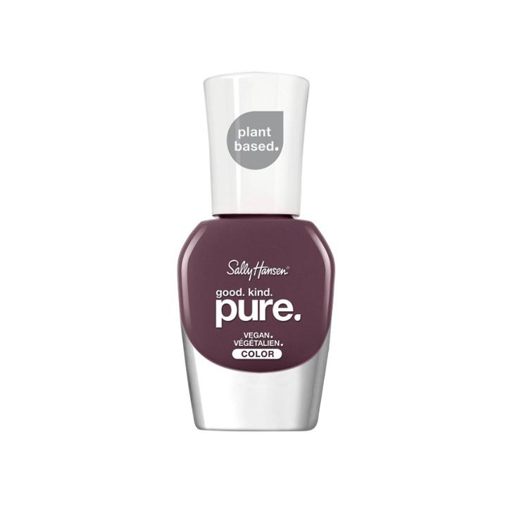 Sally Hansen Nail Polish Good. Kind. Pure. 340 Grape Vine - 0.33 Fl Oz, Purple Vine