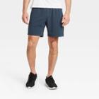 Men's Fleece Shorts - All In Motion Navy
