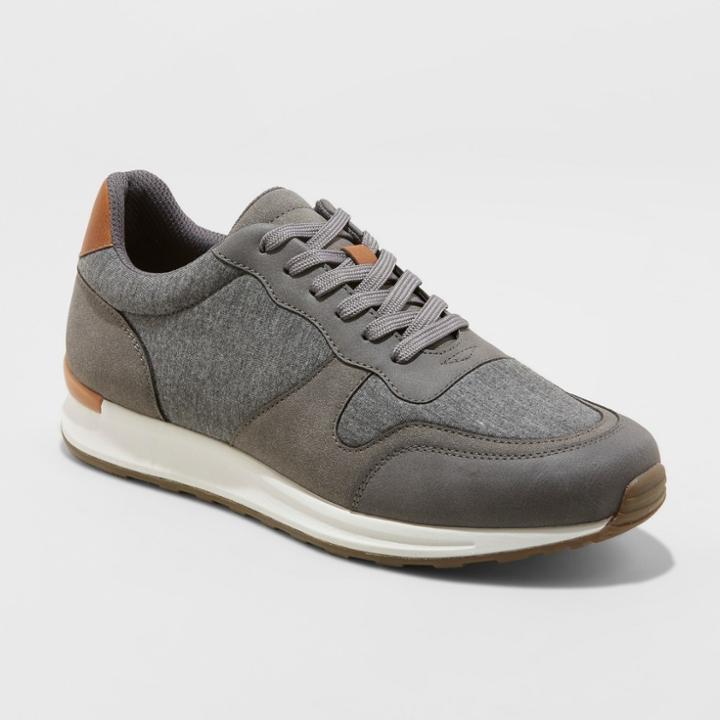 Men's Grant Retro Jogger Sneakers - Goodfellow & Co Grey