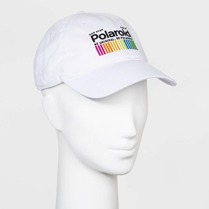 Polaroid Women's Hat - One Size, Women's, White