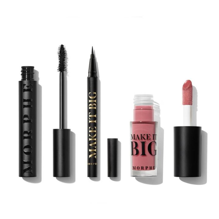 Morphe Make It Big Mascara, Eyeliner & Lip Trio Cosmetic Set  Ulta Beauty