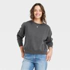 Women's Fleece Sweatshirt - Universal Thread Dark Gray