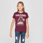 Junk Food Girls' Pink Floyd Short Sleeve Graphic T-shirt - Purple