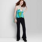 Women's Woven Halter Tank Top - Wild Fable Teal Blue
