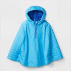 Kids' Adaptive Quilted Jacket - Cat & Jack Bright Blue