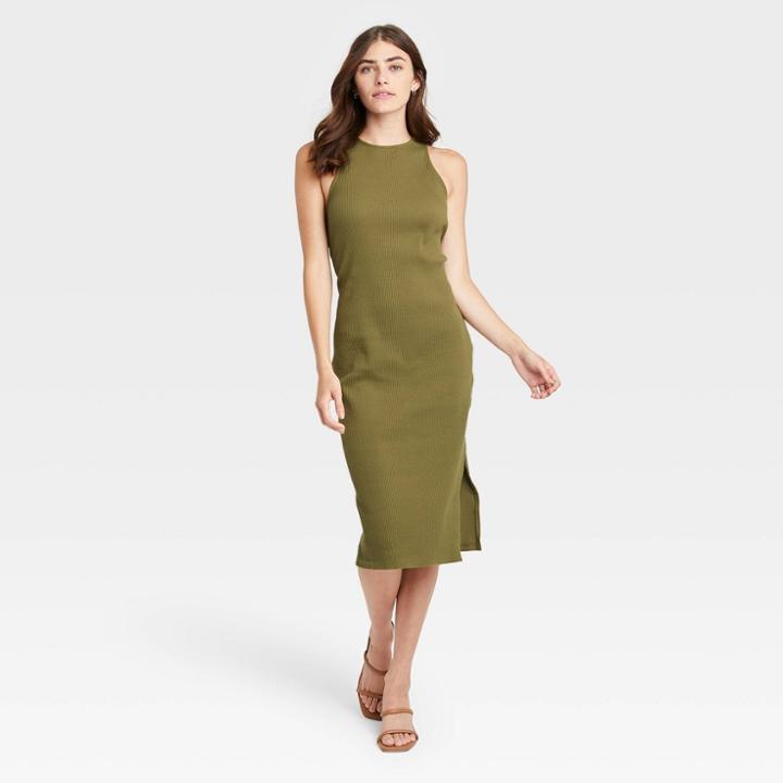 Women's Tank Dress - Who What Wear Green