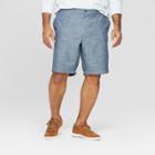 Men's Big & Tall 10.5 Slim Fit Chino Shorts - Goodfellow & Co Blue