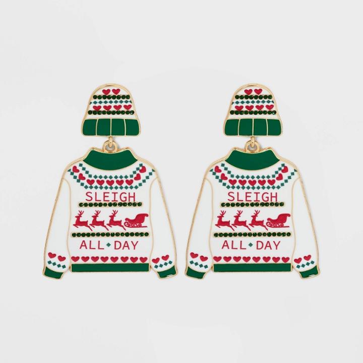 Sugarfix By Baublebar 'one-knit Wonder' Statement Earrings, One Color