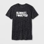 Shinsung Tongsang Men's Short Sleeve Buddies Forever Graphic T-shirt - Black