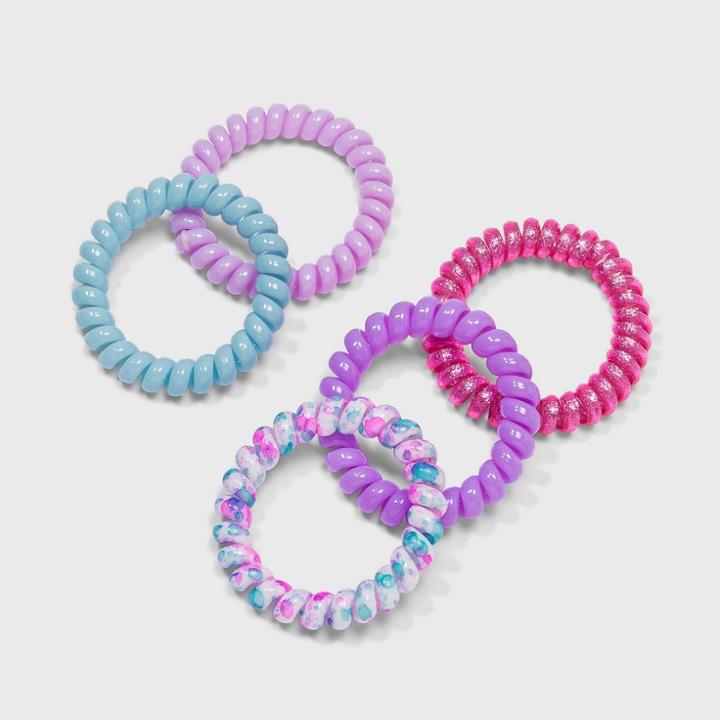 Girls' 5pk Multi Tie-dye Hair Elastic - Cat & Jack