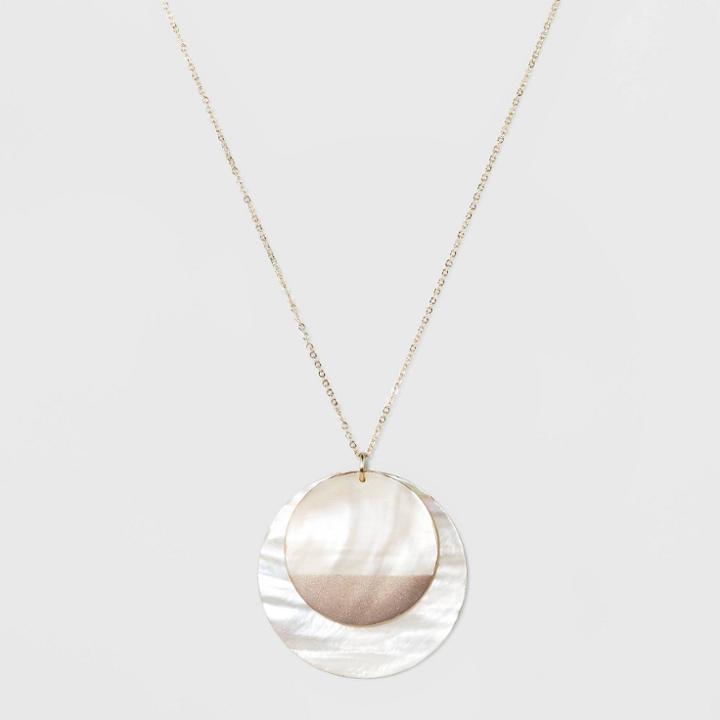 Natural Shell Two Part Necklace - A New Day,