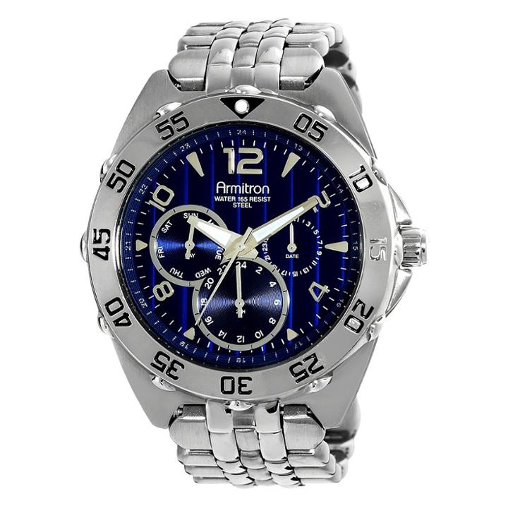 Armitron Men's Multi-eye Blue Dial Watch -